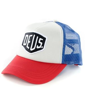 Deus Ex Machina Mesh Trucker Hat - Rot