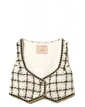 Twinset Vests - Blanco