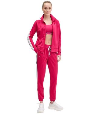 Under Armour Tricot Trainingspak - Roze