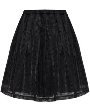 Comme des Garçons Rokken ,Zwart ,Tweed The Fringed Skirt