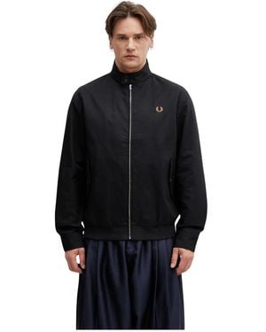 Fred Perry Bomber Jackets - Noir