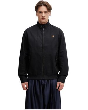 Fred Perry Light Jackets - Schwarz