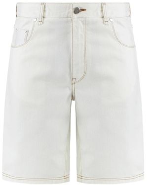 Fendi Denim Shorts - White