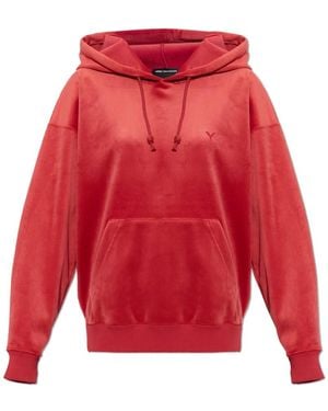 Y-3 Sweatshirt Met Logo - Rood