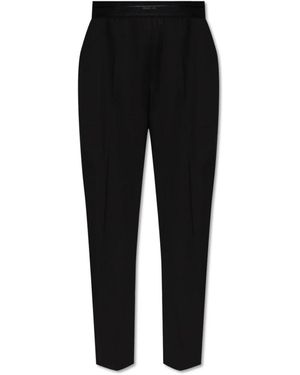 Helmut Lang Hose mit elastischem bund - Schwarz