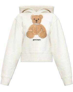 Palm Angels Hoodies - Bianco