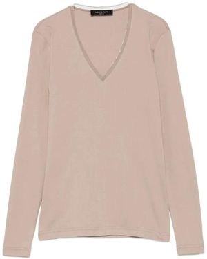 Fabiana Filippi Long Sleeve Tops - Rosa