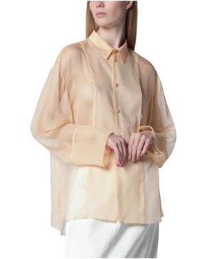 Alberta Ferretti Shirts - Natural