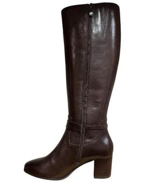 Caprice Heeled Boot 9-25528-47 - Braun