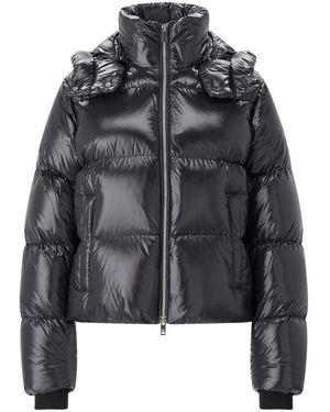 Moose Knuckles Jassen ,Zwart ,Korte Donsjas