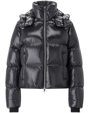 Moose Knuckles Kurze Daunenjacke - Schwarz
