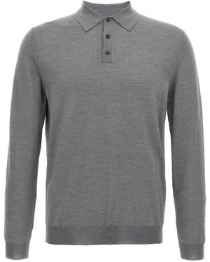 Zanone Polo Shirts - Grey