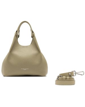 Gianni Chiarini Tassen ,Groen ,Leer Dua Tas - Metallic