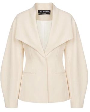 Jacquemus Châle Jas - Naturel