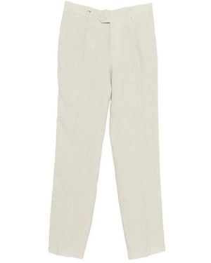 Etro Straight Trousers - Blanco