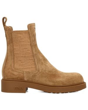 Fendi Filo Boots - Braun
