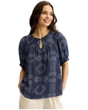 iN FRONT Blouses - Azul