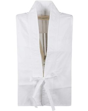 Mordecai Sleeveless Tops - Blanco