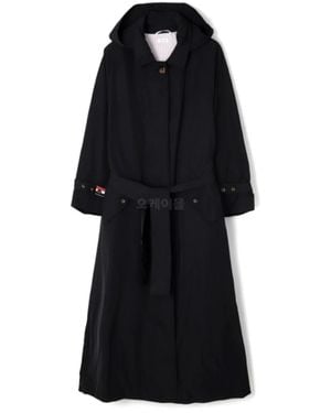 Thom Browne Trench Coats - Black
