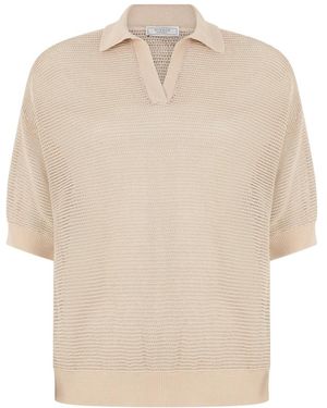 Peserico Polo Shirts - Natural