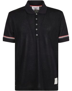 Thom Browne Baumwoll-poloshirt,polo shirts - Schwarz