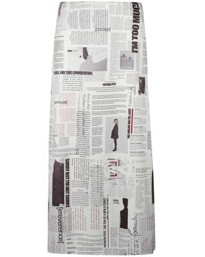 Patrizia Pepe Midi Skirts - Grigio