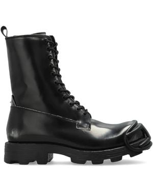 DIESEL Lace-Up Boots - Black