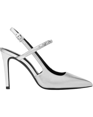 Michael Kors Schoenen ,Grijs ,Leer Dina Flex - Wit