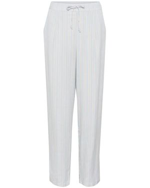 Saint Tropez Straight Trousers - Bianco