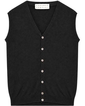 Cashmere Company V-Neck Knitwear - Nero