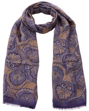 Altea Elegante Paisley-Patroonsjaal - Paars