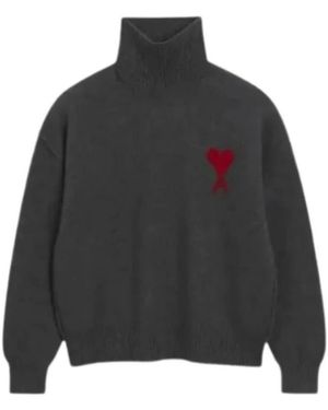 Ami Paris Turtlenecks - Gris