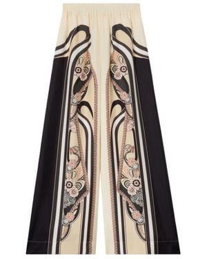 La DoubleJ Wide Trousers - Natural