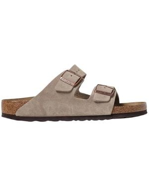 Birkenstock Sliders - Brown