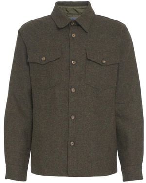 Portuguese Flannel Light Jackets - Green