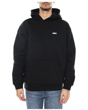 Obey Hoodies & Sweatvesten ,Zwart ,Katoen Hoodies