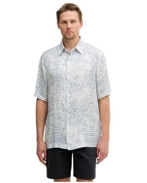 ARMANI EXCHANGE Short Sleeve Shirts - Gris