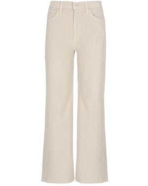 Mother Wide Jeans - Natural
