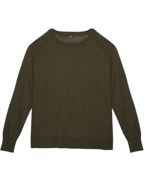 Aspesi Round-Neck Knitwear - Green