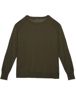 Aspesi Round-Neck Knitwear - Green