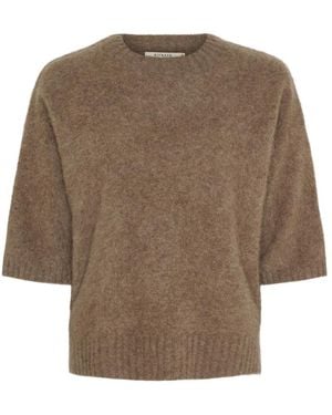 Btfcph Round-Neck Knitwear - Marrón