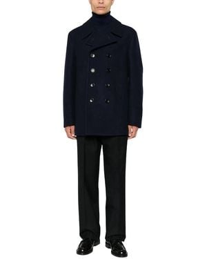 Tom Ford Double-Breasted Coats - Azul