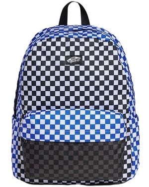 Vans Old Skool Checkerboard Rucksack - Blau