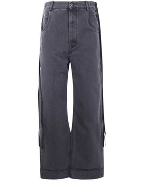 Ann Demeulemeester Wide Jeans - Azul