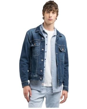 Replay Denim Jackets - Blue