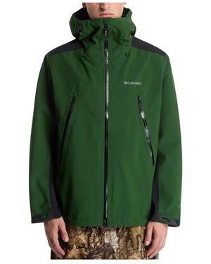 Columbia Rain Proof Jackets - Verde