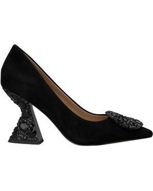 Alma En Pena. Court Shoes - Black