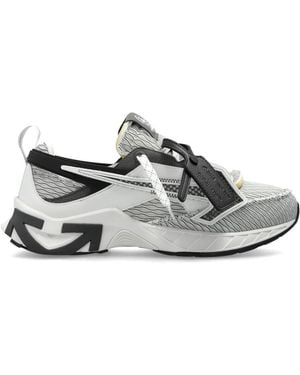 Off-White c/o Virgil Abloh Schoenen ,Grijs ,Leer Space Memo Sneakers