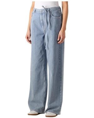 Second Female Weite Blaue Jeans Layne