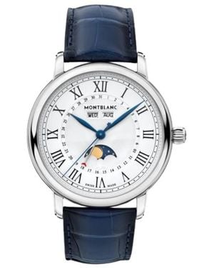 Montblanc Star Legacy Full Calendar 42 Mm - Blue